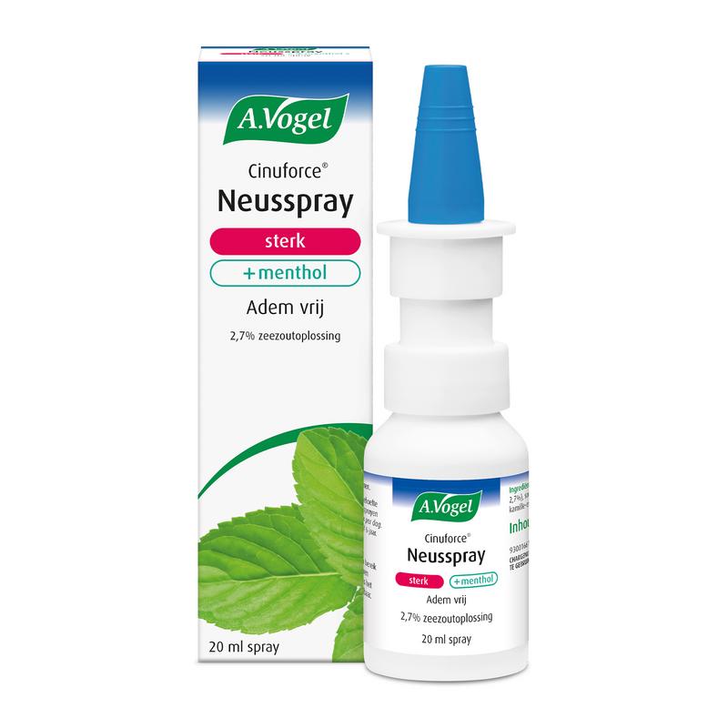 Cinuforce Neusspray Sterk + Menthol