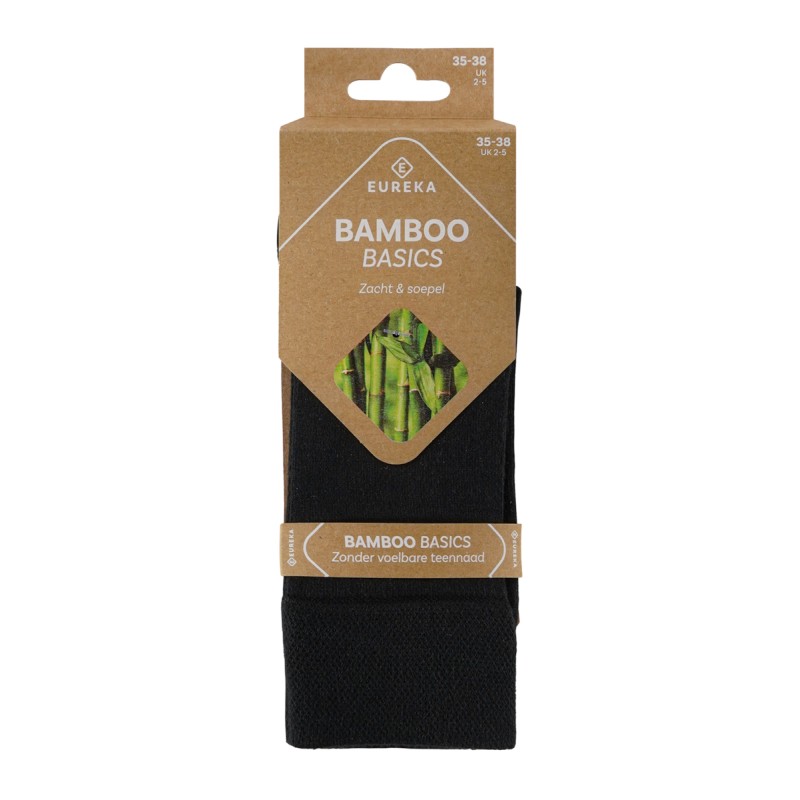Bamboo Basic Sokken - BLACK