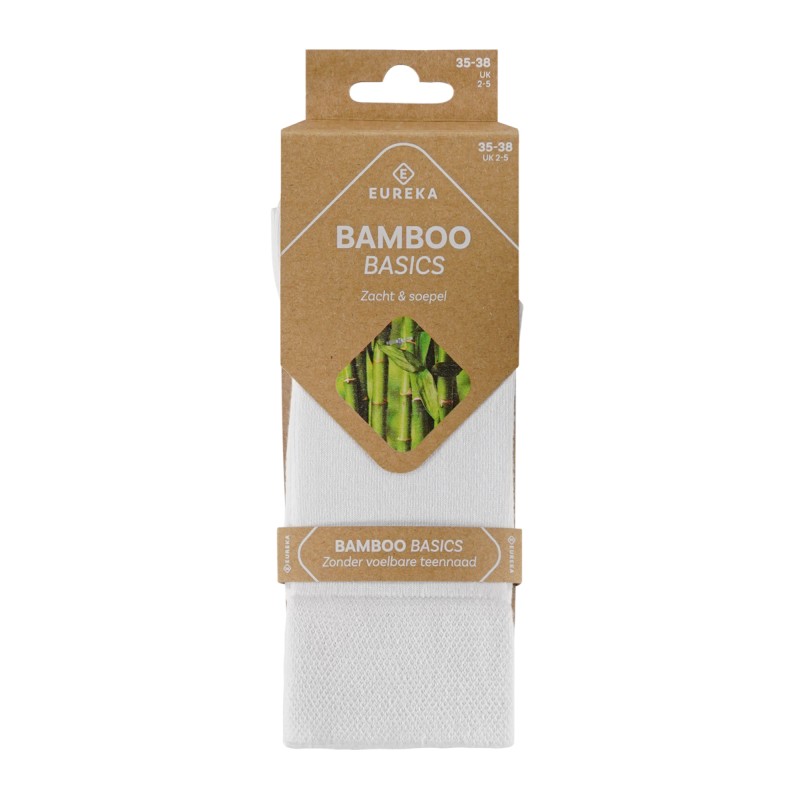 Bamboo Basic Sokken - WHITE