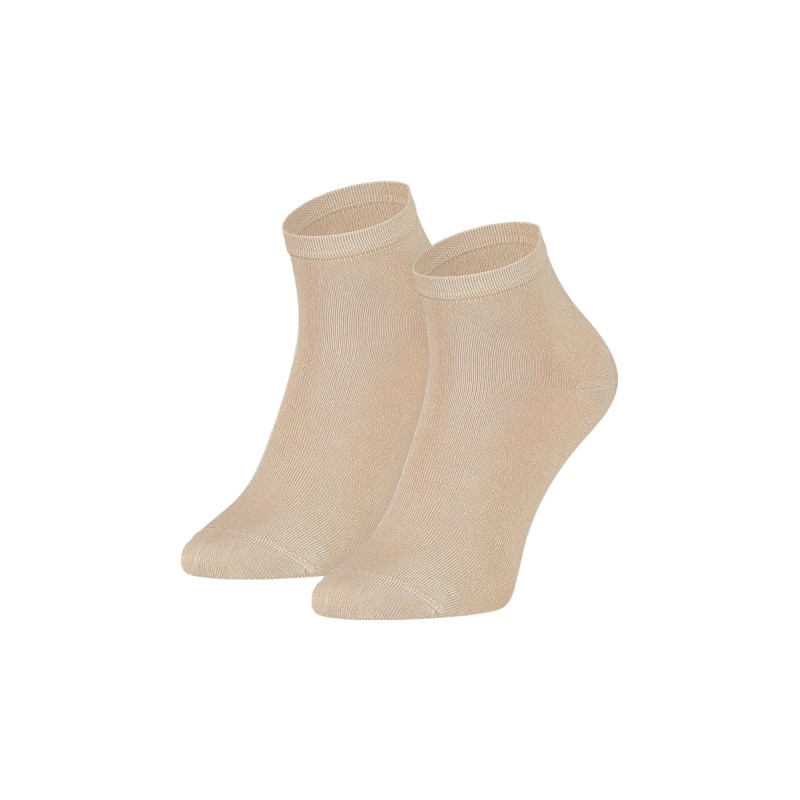 Bamboo Quarter Sokken - SAND