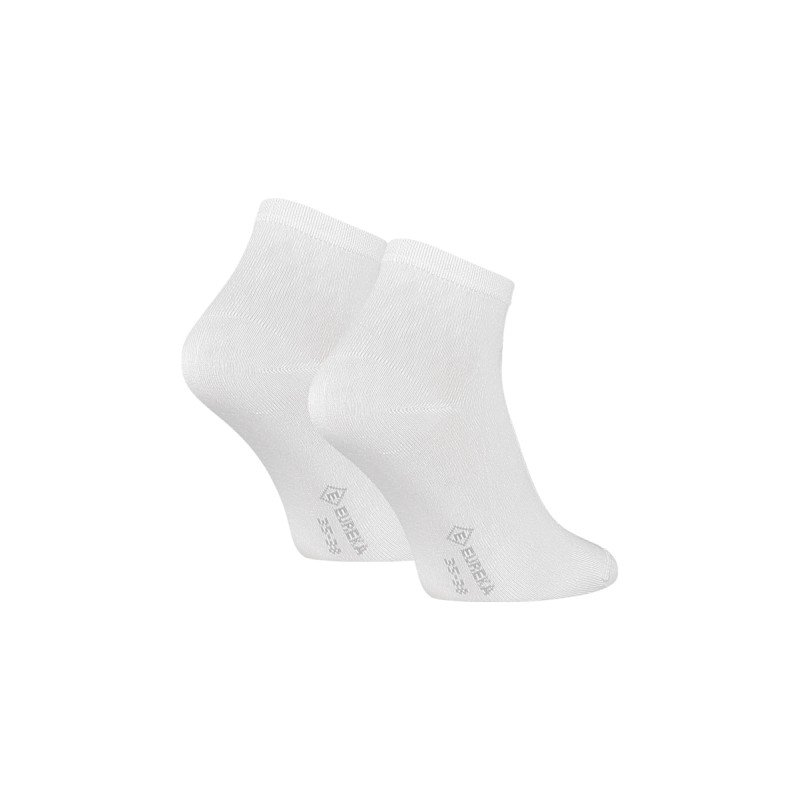 Bamboo Quarter Sokken - WHITE