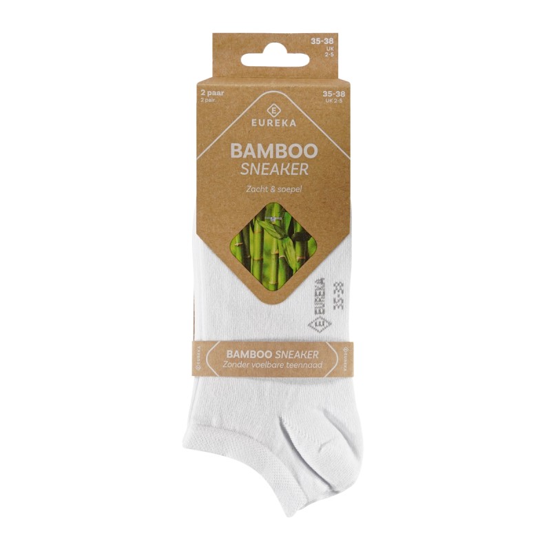 Bamboo Sneaker Sokken - WHITE
