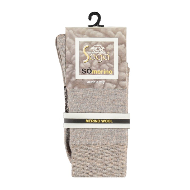 Merino Wol Sokken S15 SÓ - BEIGE