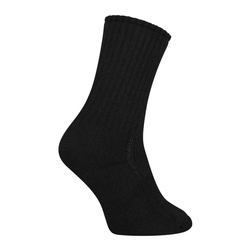 Merino Wol Home- & Wandelsokken S29 - BLACK