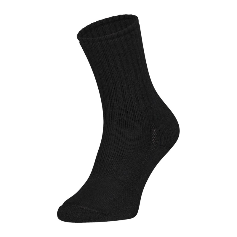 Merino Wol Home- & Wandelsokken S29 - BLACK