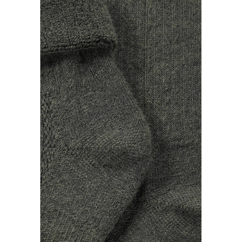 Merino Wol Home- & Wandelsokken S29 - MOSS/GREEN