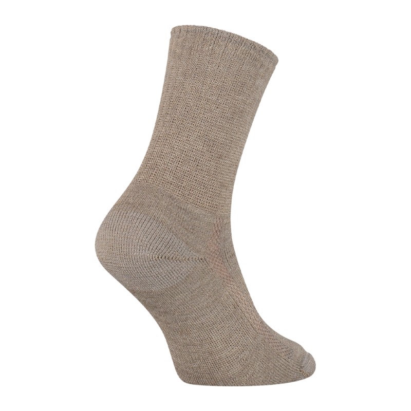 Merino Wol Home- & Wandelsokken S9 - BEIGE