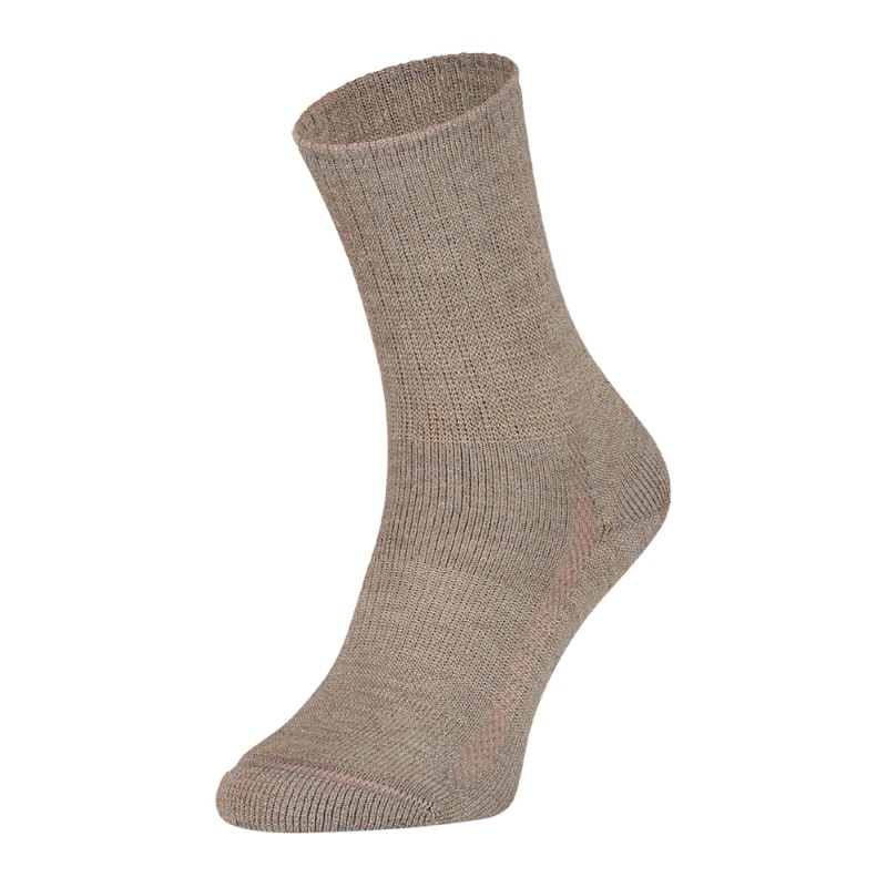 Merino Wol Home- & Wandelsokken S9 - BEIGE