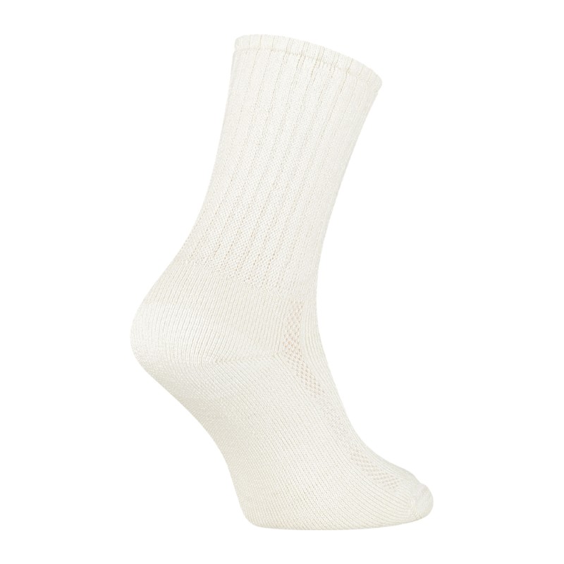 Merino Wol Home- & Wandelsokken S9 - ECRU