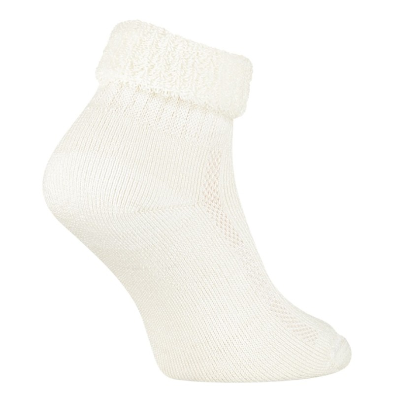 Merino Wol Home- & Wandelsokken S9 - ECRU