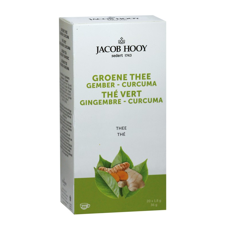 Groene Thee Gember-Curcuma