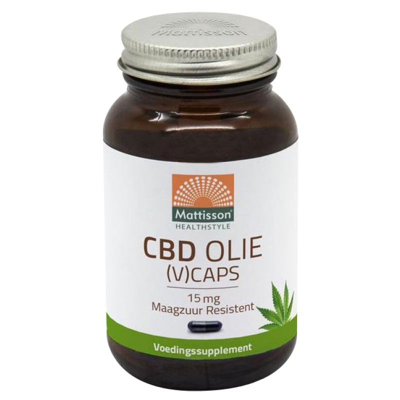 CBD Olie 15 mg - Maagzuur Resistent