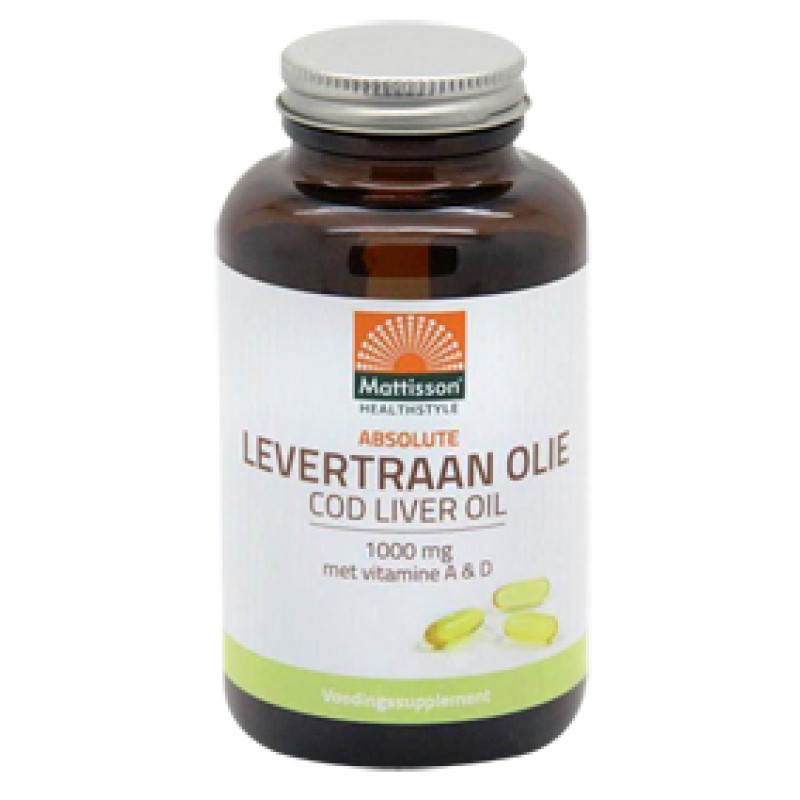 Levertraan Olie 1000mg - vit. A & D