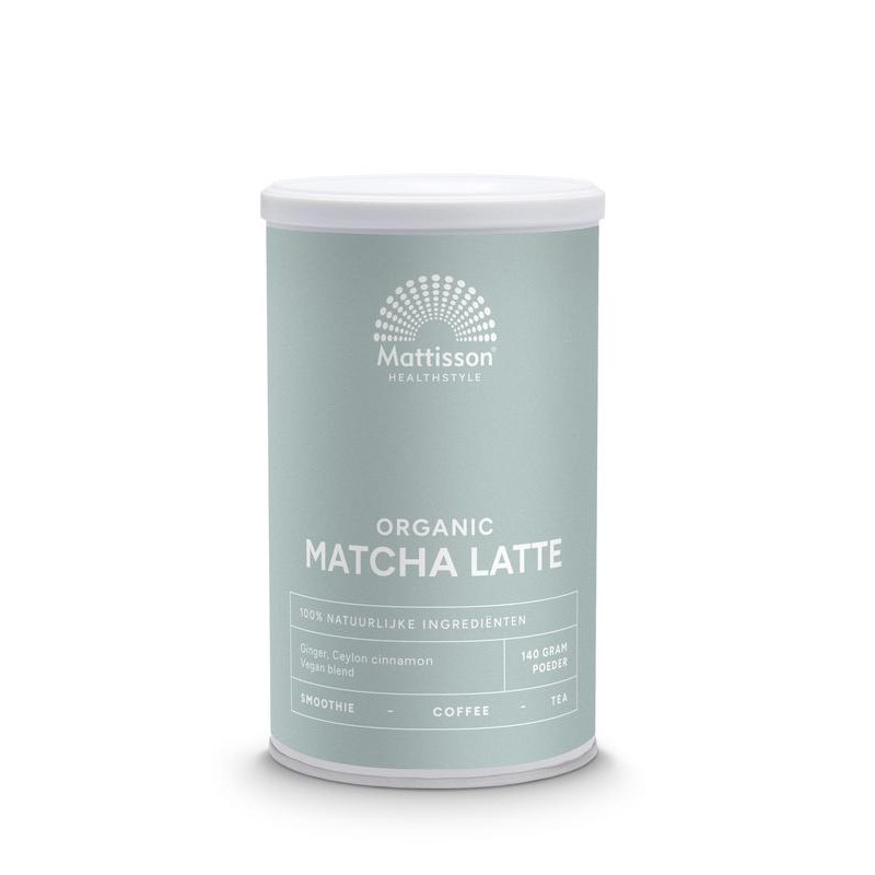Matcha Latte – Gember Kaneel BIO 