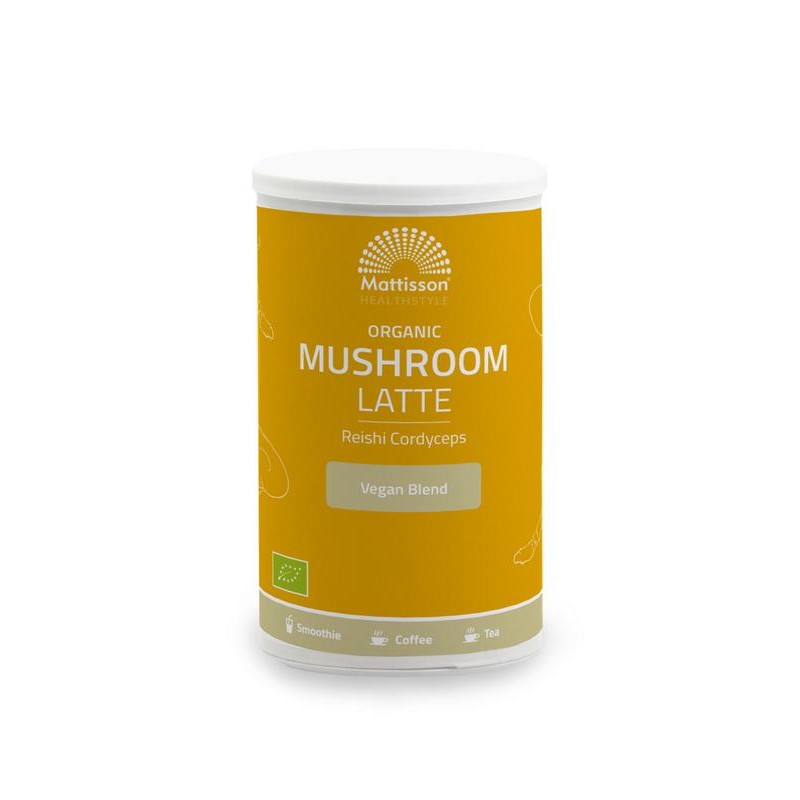 Mushroom Latte - Reishi Cordyceps BIO 