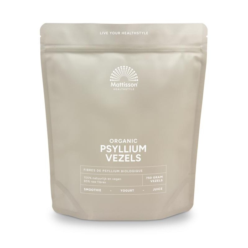 Psyllium Husk vezels 750 gr. - BIO