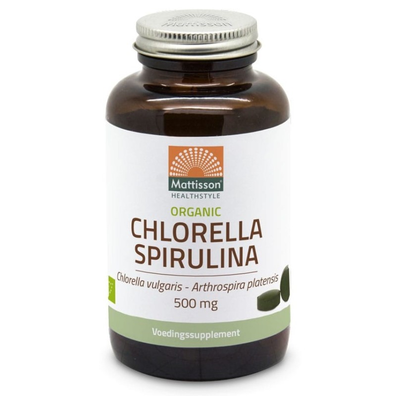 Chlorella Spirulina Tabletten- BIO