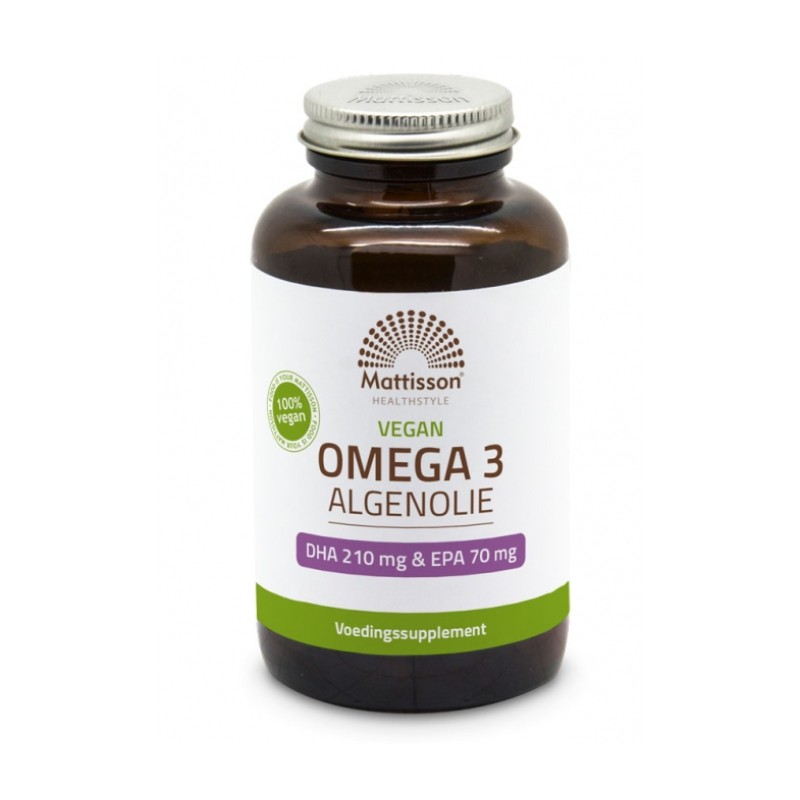 Omega-3 Algenolie DHA 210mg EPA 70mg
