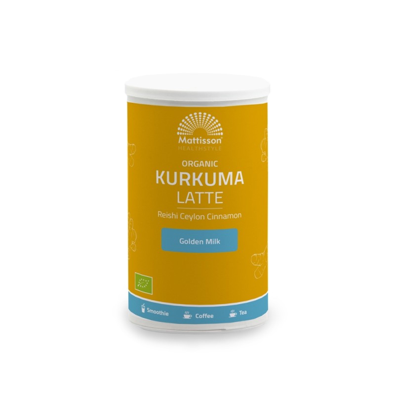 Kurkuma Latte “Goldenmilk” Reishi – Ceylon kaneel BIO 