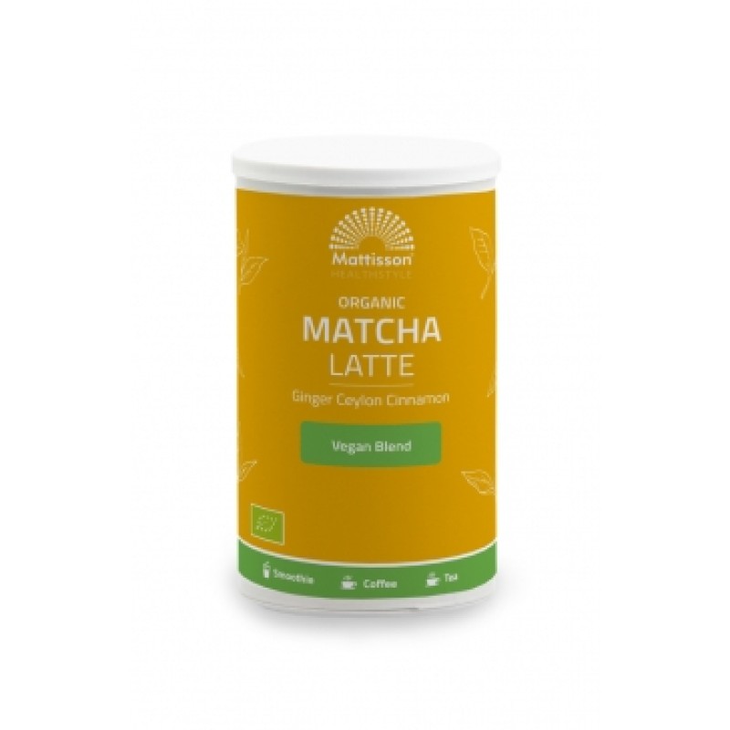 Matcha Latte – Gember Kaneel BIO 