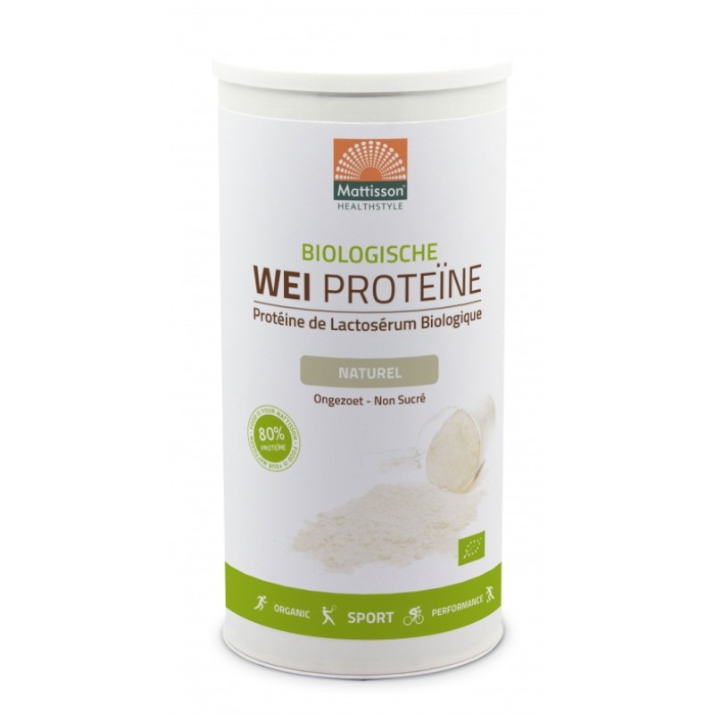Weiproteïne 80% Naturel - BIO