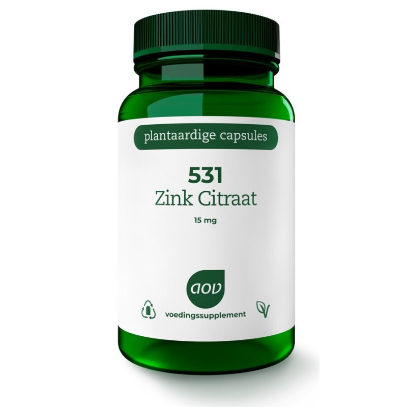 531 - Zink Citraat 15 mg