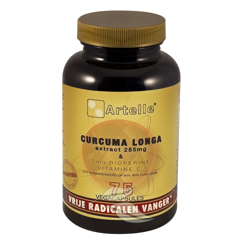 Curcuma Longa Extract 285 mg - Geelworte...