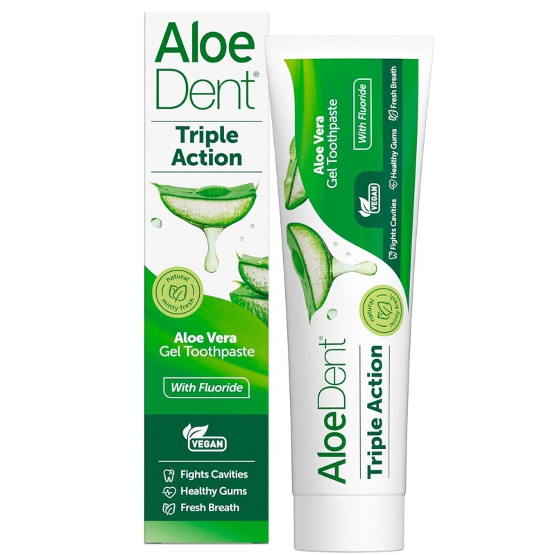 Aloë Vera Tandpasta Triple Action met Fluor