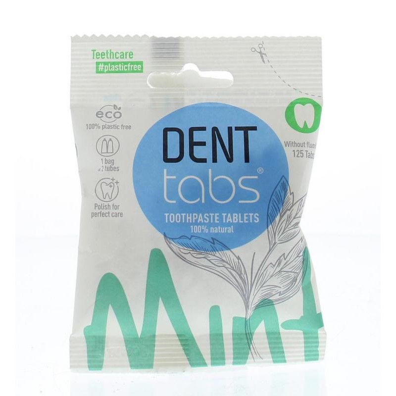 Dent Tabs Toothpaste Tablets MINT