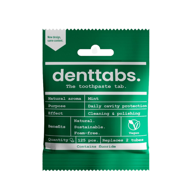 Denttabs Toothpaste Tablets MINT