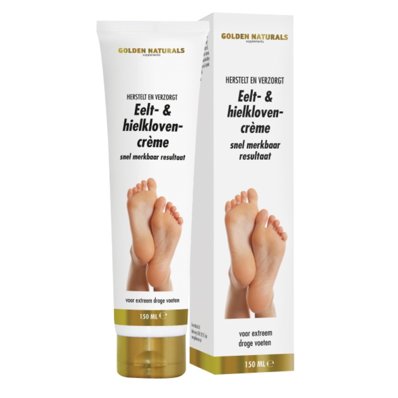 wassen item doe niet Eelt & Hielkloven Crème - Golden Naturals - NatuurlijkVoordeel.nl