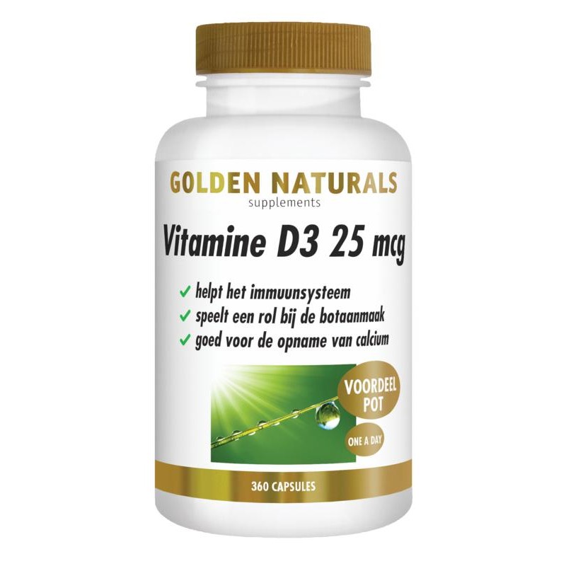 Vitamine D3 -25mcg / 1000 IE