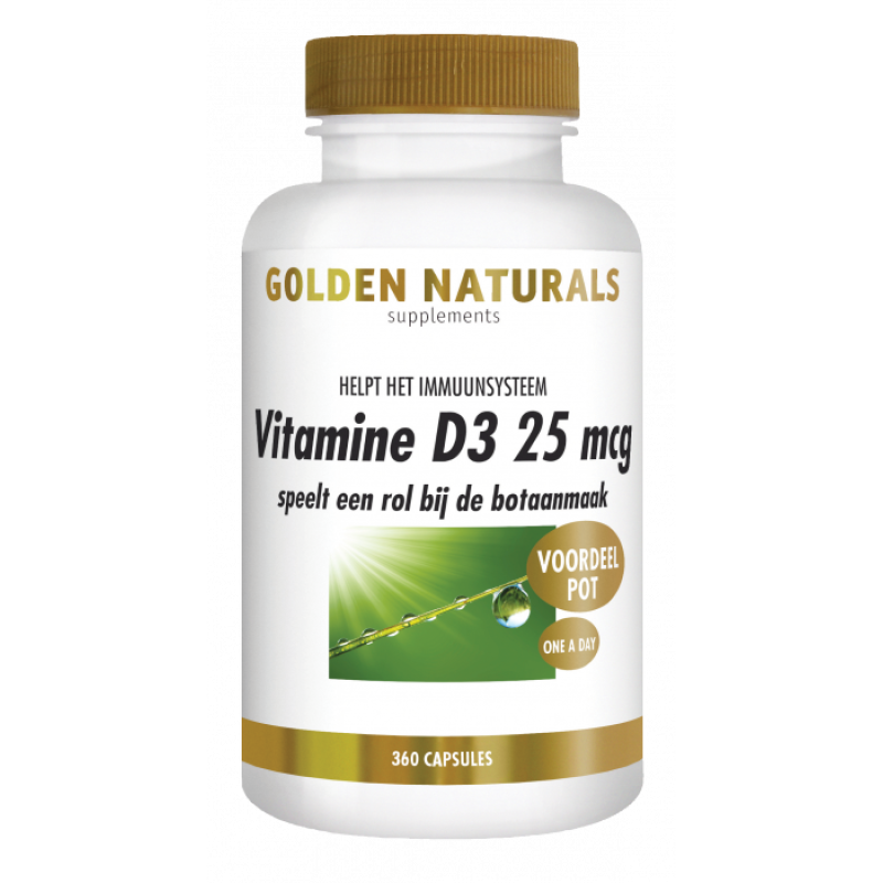 Vitamine D3 -25mcg / 1000 IE