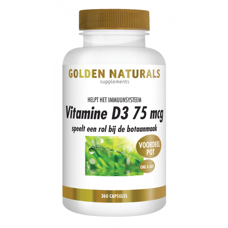 Vitamine D3 -75mcg / 3000 IE