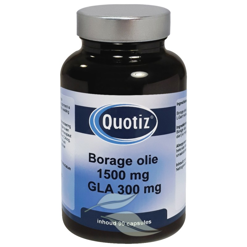 Borage Olie 1500 mg - GLA 300 mg