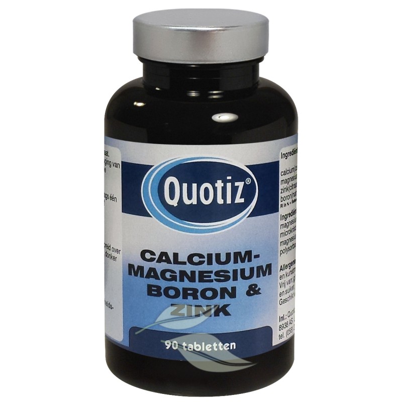 Calcium, Magnesium, Boron & Zink