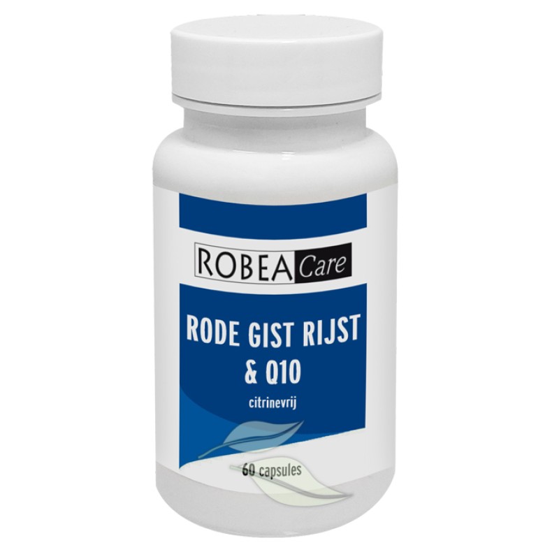 Rode Gist Rijst & Q10 - Citrinevrij