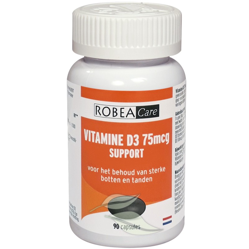 Vitamine D3 Support 75mcg - 3000 I.E.