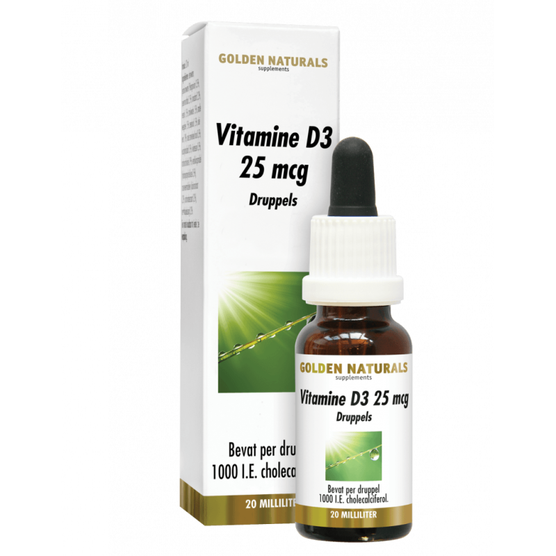 Vitamine D3 -25mcg Druppels 