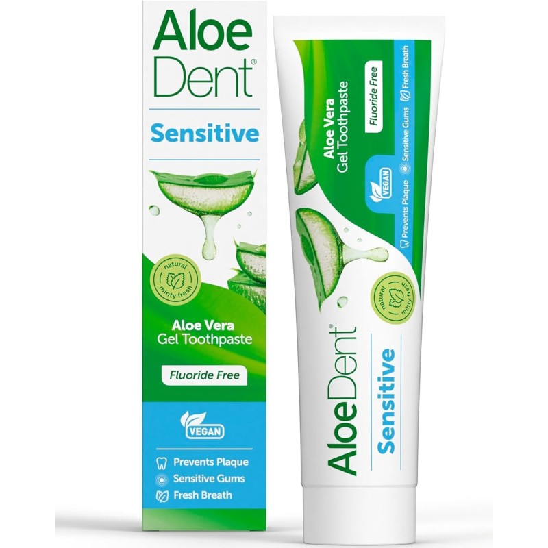 Aloë Vera Tandpasta Sensitive zonder fl...