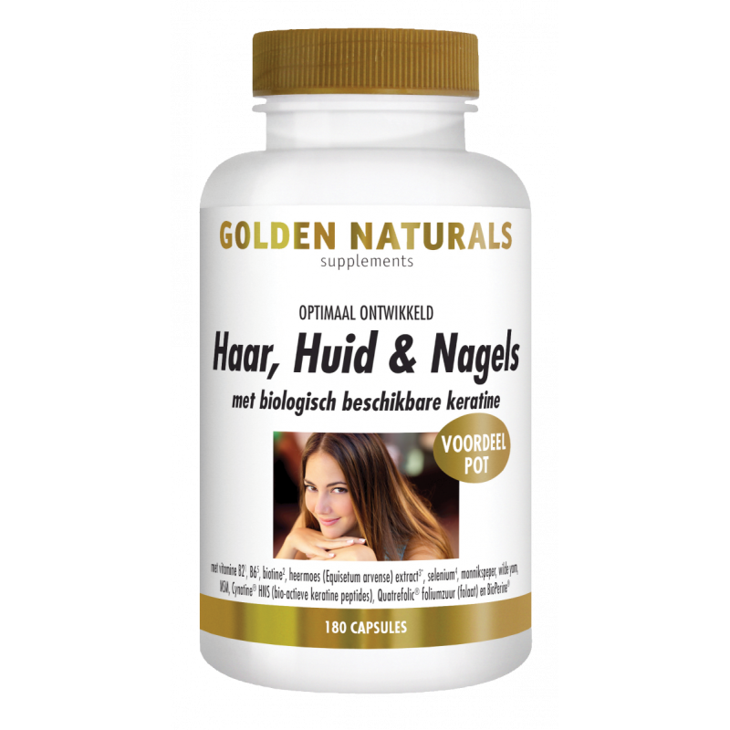 Haar. Huid & Nagels - Golden Naturals