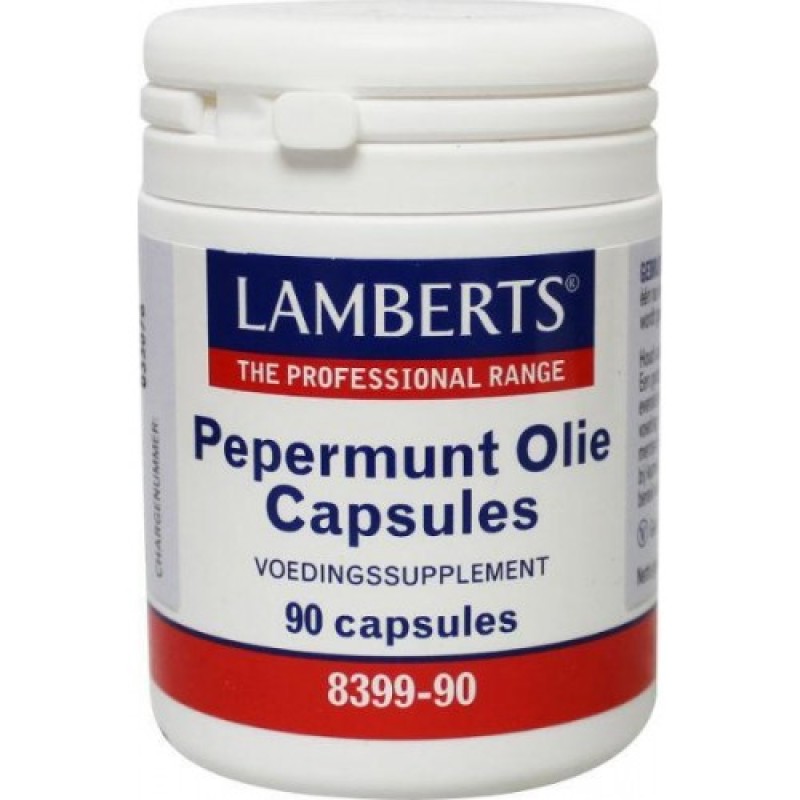 Pepermuntolie Capsules - 100 mg