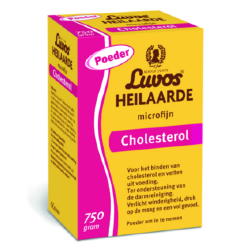 Luvos Microfijn Heilaarde Cholesterol - Poeder