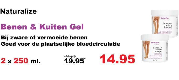 Naturalize Benen en Kuiten Gel