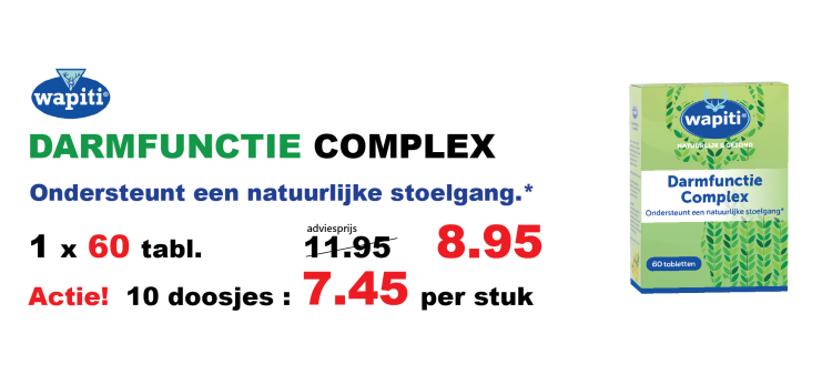 Wapiti Darmfunctie Complex