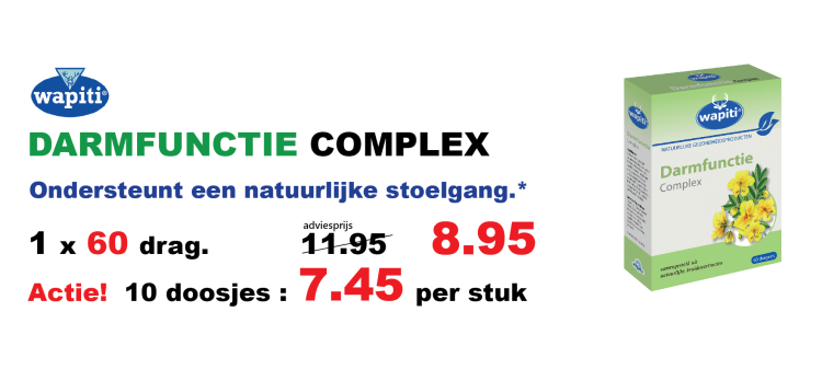 Wapiti Darmfunctie Complex