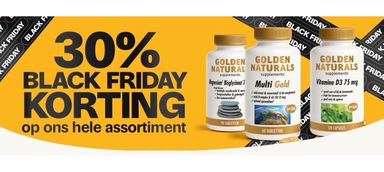 Golden Naturals Black Friday