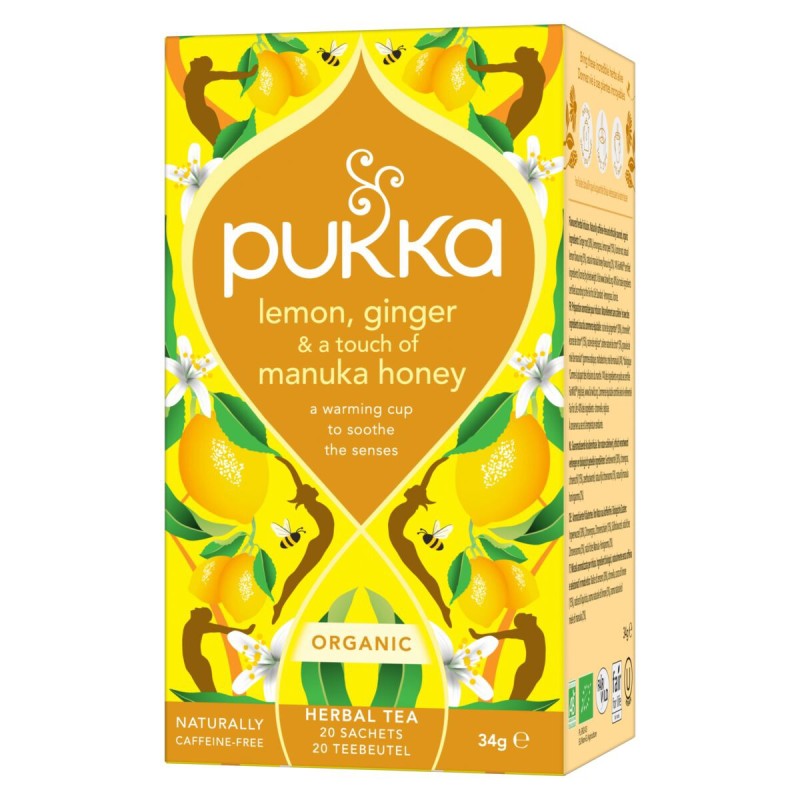Lemon, Ginger & a touch of Manuka Honey