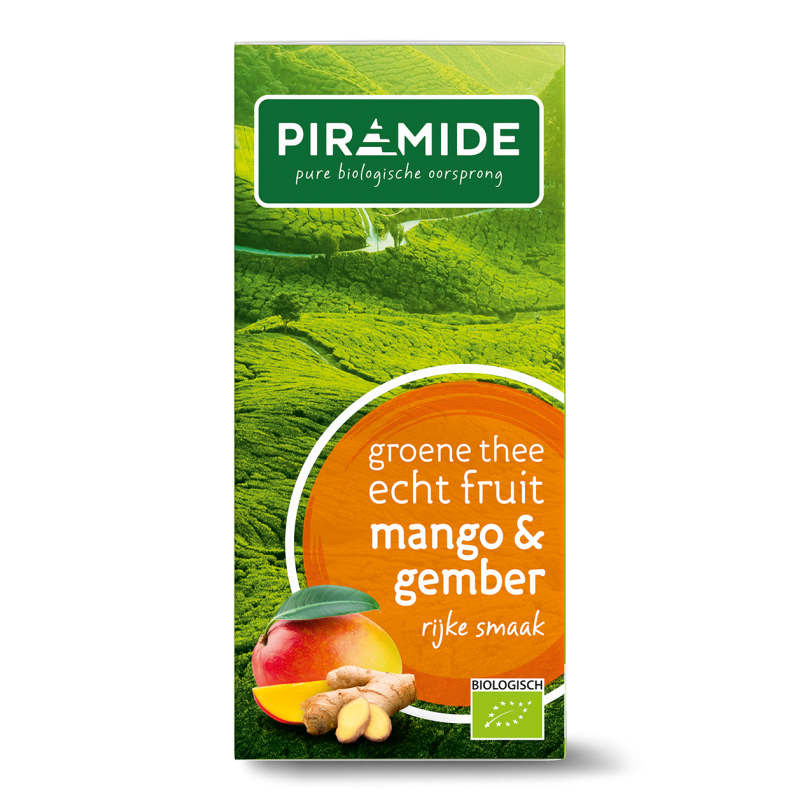 Groene Thee FRUIT Mango & Gember