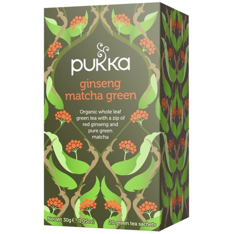 Ginseng Matcha Green Tea